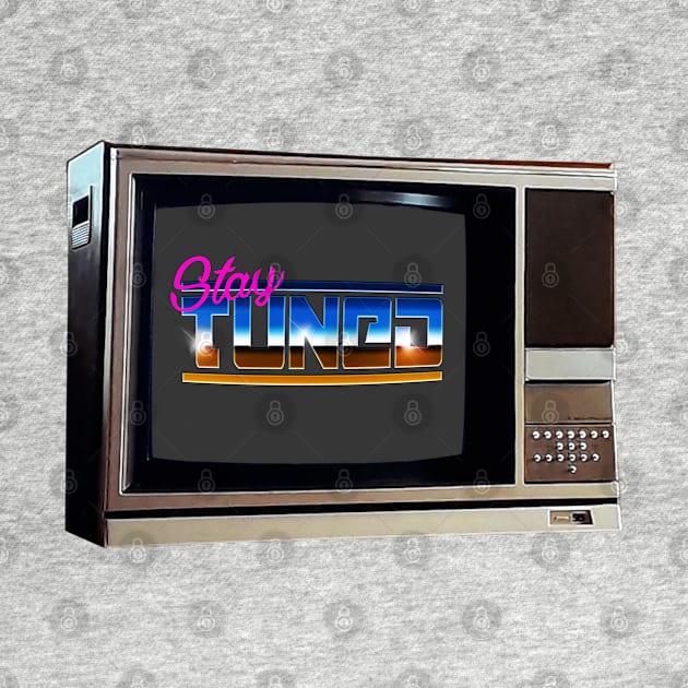 TV SET / STAY TUNED #2 by RickTurner